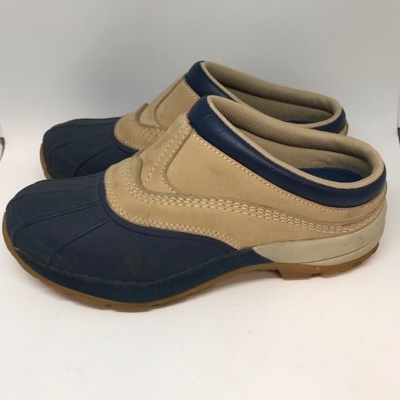 duck shoes slip on